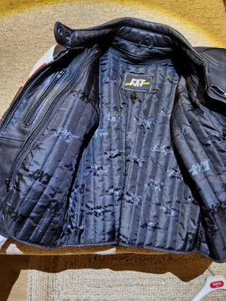 Chaqueta Piel Moto FXT Vintage Mujer Talla S