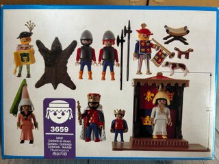 Playmobil 3659 - Il re e la sua corte