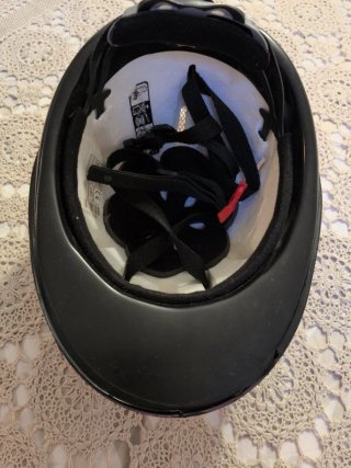 Casco hípica infantil rosa