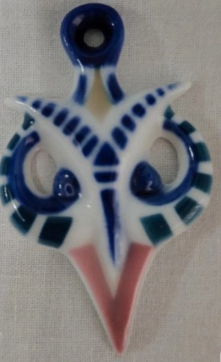 Colgante Sargadelos Azul y Rosa