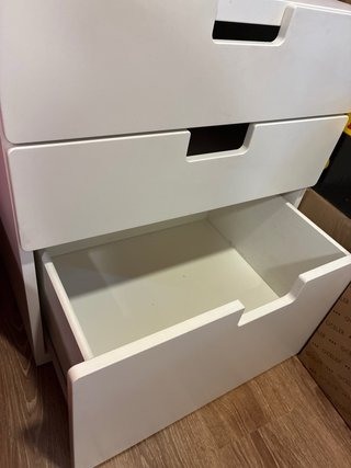 Cajonera blanca Ikea