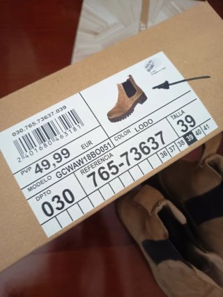 Botines ante Talla 39