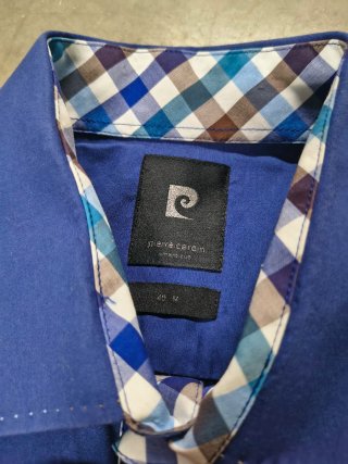 Camicia Pierre Cardin Smart Cut Blu
