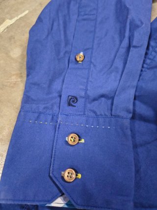 Camicia Pierre Cardin Smart Cut Blu