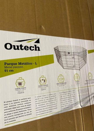 Parque Metálico Outech L 91cm