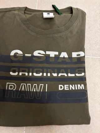Camiseta G-Star RAW Talla M (pasa por nueva)