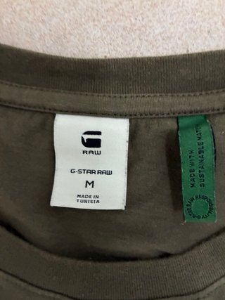 Camiseta G-Star RAW Talla M (pasa por nueva)
