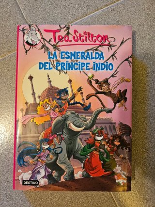 Libro Tea Stilton: La esmeralda del príncipe indio