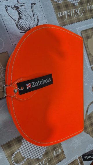 2 Borse Zatchels Marrone/Arancione