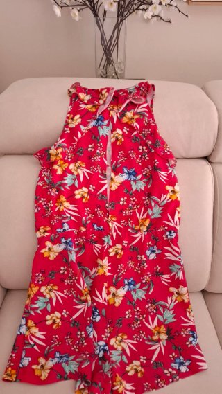 Mono corto estampado floral