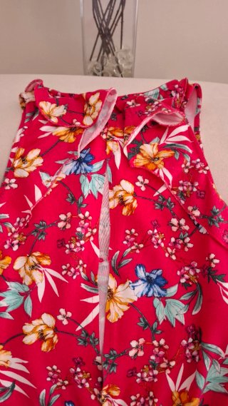 Mono corto estampado floral