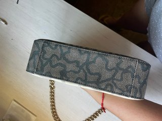 Bolso Tous blanco y dorado