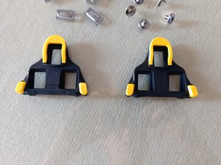 Pedales y calas Shimano SPD SL