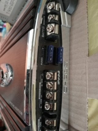 Radio cassette y amplificador
