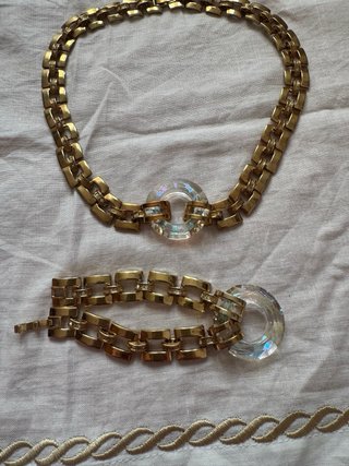 Conjunto Vintage SL Alemania: Collar y Pulsera