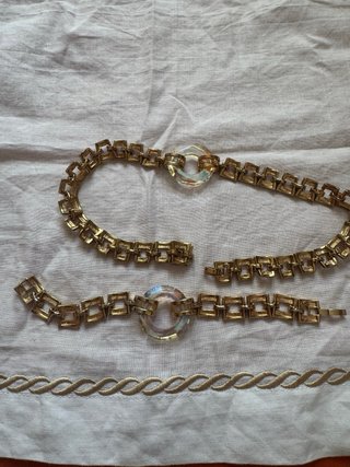 Conjunto Vintage SL Alemania: Collar y Pulsera
