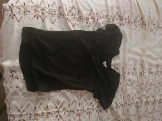 Camiseta negra manga corta