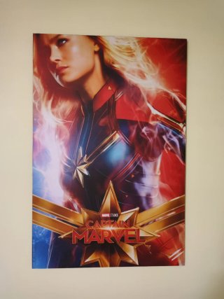 Lámina Capitana Marvel