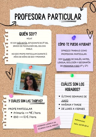 Profesora particular