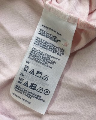 Polo Tommy Hilfiger rosa pastel Slim Fit mujer
