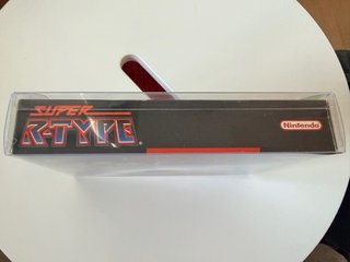 Super R-Type SNES PAL ESP Completo +Protector ERBE