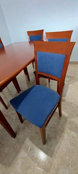 Mesa de comedor y 6 sillas