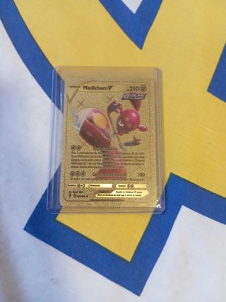 Carta Pokémon Ball Guy V - Dorada firmada