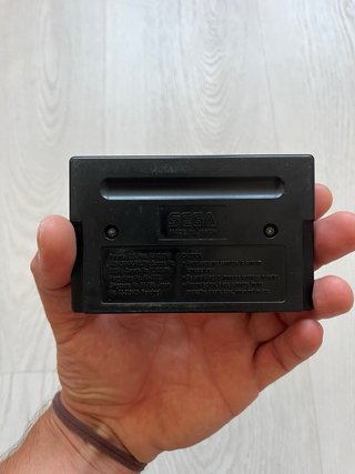 Cartuccia del gioco classico Ghouls'n Ghosts per Sega Mega Drive