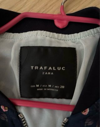 Bomber Zara con stampa floreale