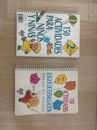 Lote de libros 150 actividades