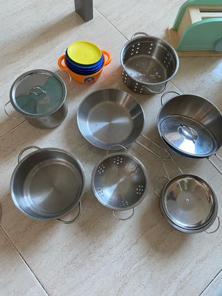 Juego Cocinita Infantil Madera