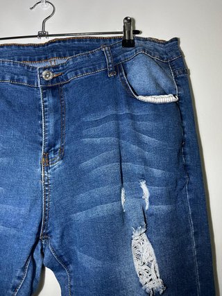Jeans Springfield Rotos Elásticos Talla XL