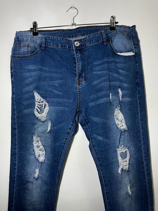 Jeans Springfield Rotos Elásticos Talla XL