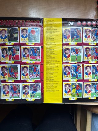 Album de cromos la liga 2009 2010