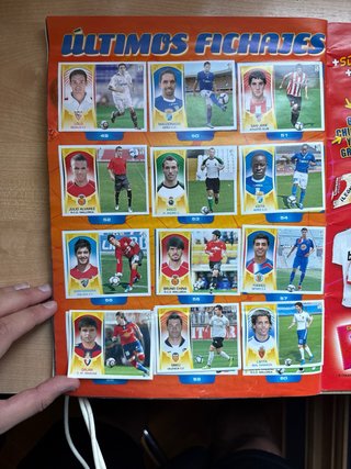 Album de cromos la liga 2009 2010