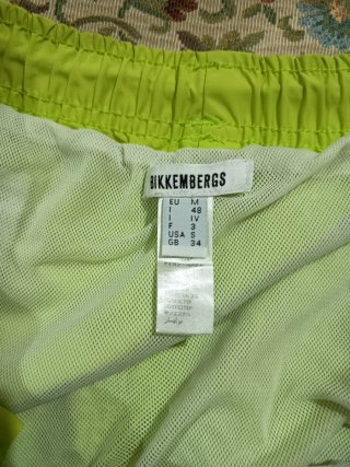 Pantaloncini Bikkembergs Verdi taglia 48 Italia