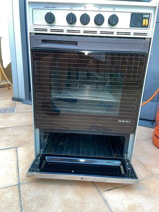 Cocina de gas con horno butano AGNI