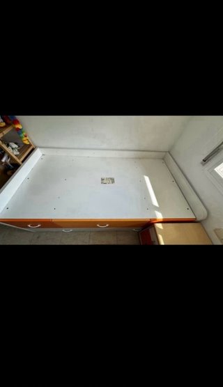 Cama nido con cajones y colchón