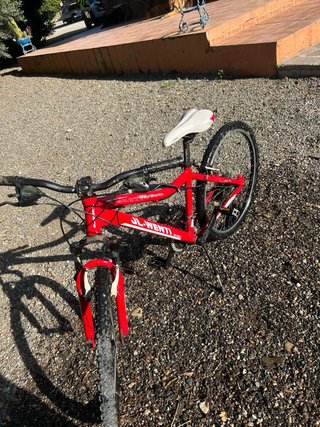 Bicicleta de montaña roja JL-WENTI