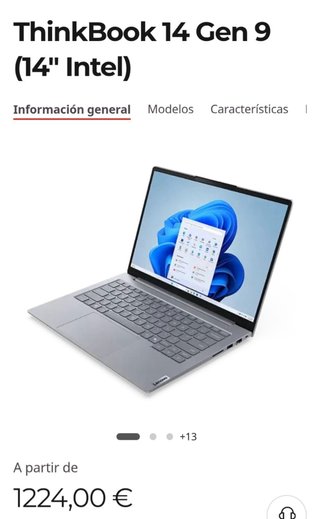 NUEVO Portatil thinkbook lenovo escucho ofertas!
