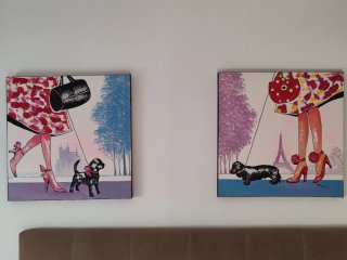 Pack 2 Cuadros Decorativos París. Venta en Elche
