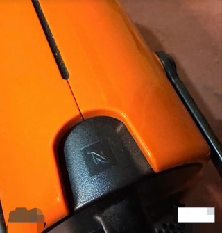 Cafetera Nescafé Nespresso Naranja