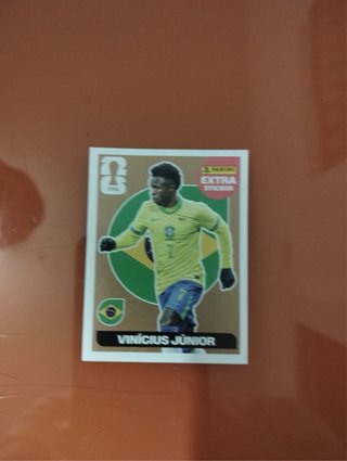 Carta Vinicius Jr. Extra Sticker Panini 2026