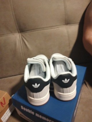 Adidas Campus Gris y Blanco