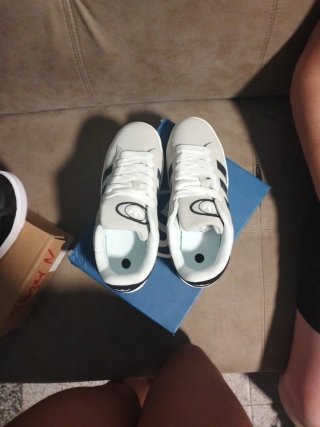 Adidas Campus Gris y Blanco
