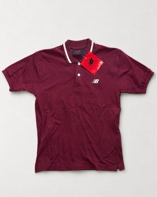 Polo New Balance Burdeos Vintage Mujer