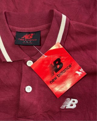 Polo New Balance Burdeos Vintage Mujer
