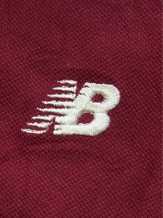 Polo New Balance Burdeos Vintage Mujer