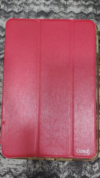 iPad mini 4 con custodia rossa e scatola originale