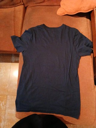 Camiseta Nike Azul con Logo Swoosh